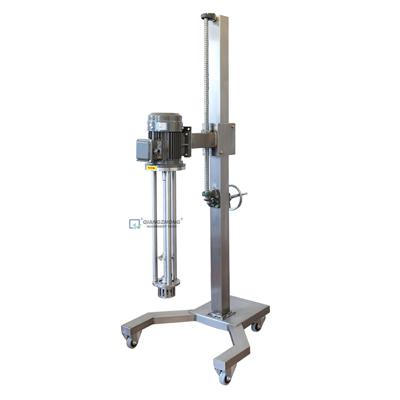 Lab Mixer Stand with a Manual Hydraulic Pump